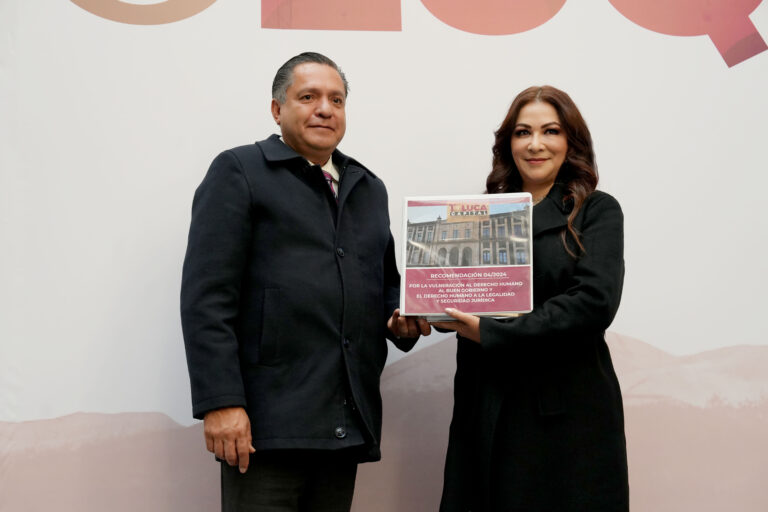Atiende Ayuntamiento de Toluca Recomendación 04/2024 de la CODHEM sobre buen gobierno y justicia cívica