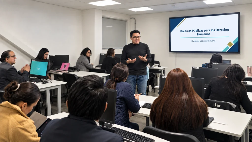 Sesión de formación académica del Instituto CODHEM