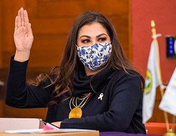Imagen institucional que informa la asistencia de la presidenta de la CODHEM a la LIV Asamblea General Ordinaria de la Federación Mexicana de Organismos Públicos de Derechos Humanos.