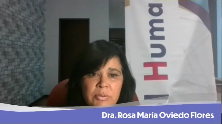 Exposición virtual de una persona especialista. Llaman a prevenir y sancionar la violencia política de género.
